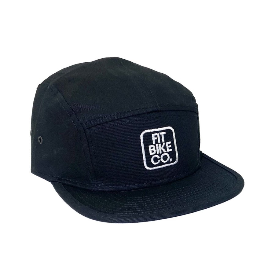 Goods FITBIKECO | Fit 5-Panel Camper Hat Black